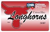 CNB of Texas -Cedar Hill school debit card